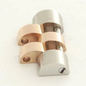 ROLEX OEM SOLID 18K Yellow GOLD STAINLESS STEEL JUBILEE LINK ORIGINAL 16.0 mm